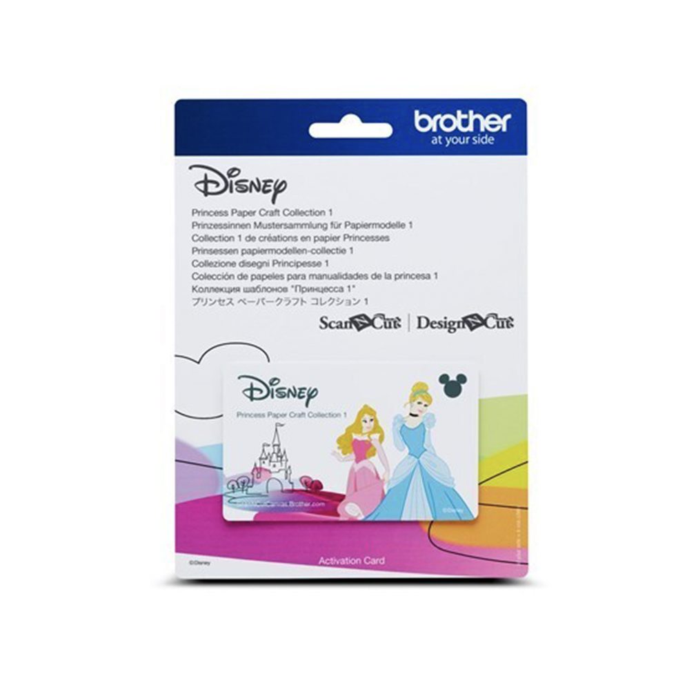 Brother NZ ScanNCut Disney Princess Paper Craft Collection 1 CADSNP02